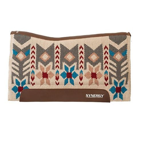 Weaver Synergy Contoured Performance Saddle Pad w/Merino Fleece - 33x38