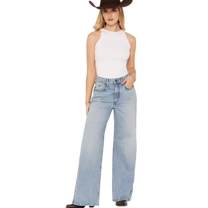 Kimes Women's Zoey High Rise Jeans - LIGHT WASH
