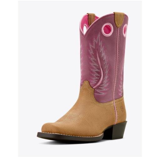 Ariat Youth Futurity Fort Worth Western Boot- Cottage