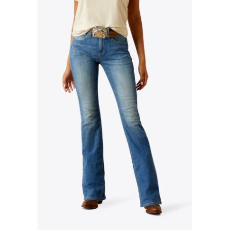 Ariat Women's High Rise Cassandra Boot Cut Jeans- Anaheim