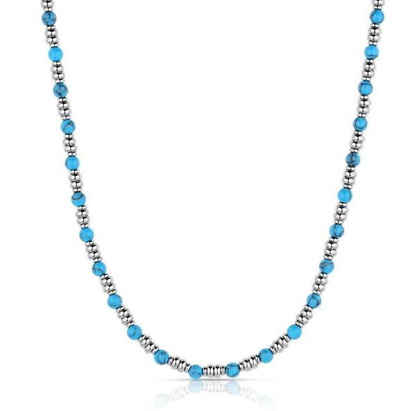 Montana Silversmiths Turquoise Beaded Necklace