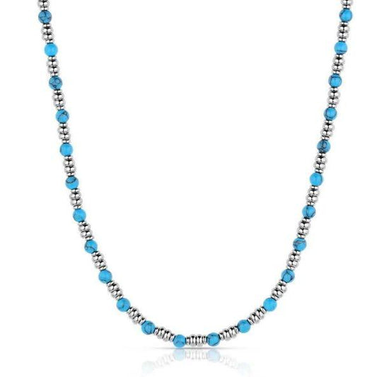 Montana Silversmiths Turquoise Beaded Necklace