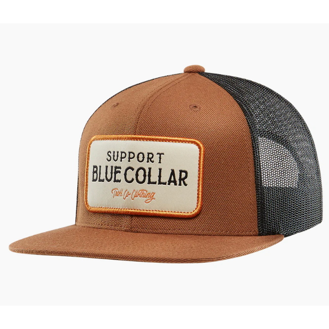 Troll SBC Barricade Flat Bill Cap- Coyote Brown/Black