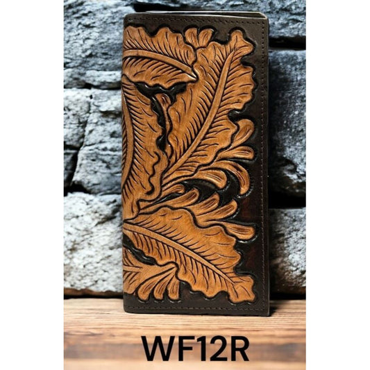 Ranger Twisted X Rodeo Leather Leaf Tooling- Black/Tan