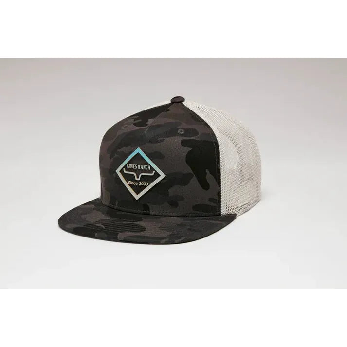 Kimes Diamond Dog Trucker Cap - Night Camo