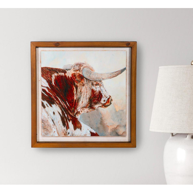Evergreen White Cow Wall Decor - Irvine Tack & Western Wear