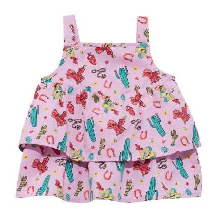 Wrangler Baby Girl Tank- Purple Multi