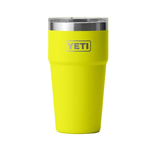Yeti Rambler 591ml Stackable Cup w/Magslider Lid - Firefly Yellow