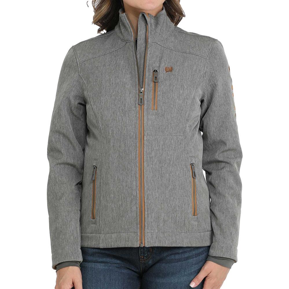 Cinch Women's Concealed Carry Bonded Jacket- Charcoal