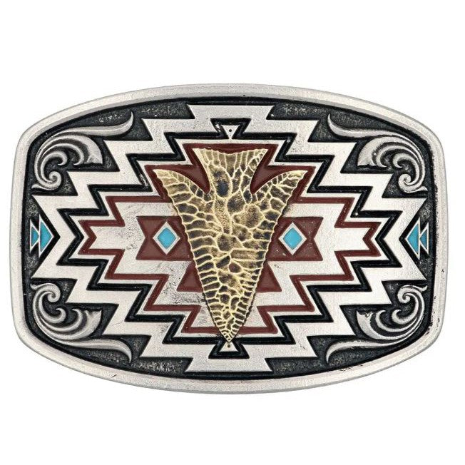 Montana Silversmiths Radiating Center of it All Arrow Buckle