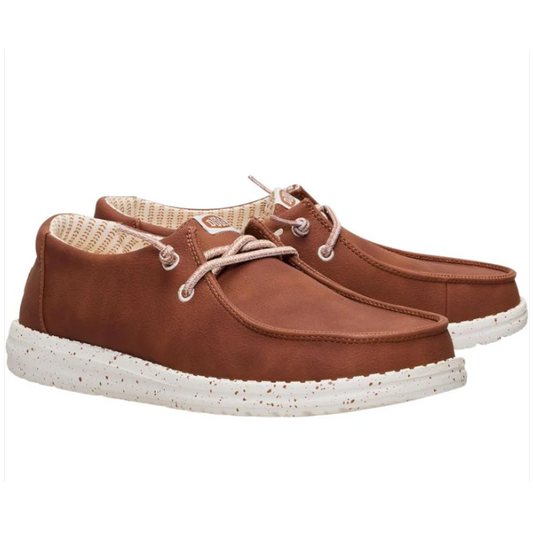 Hey Dude Women's Wendy Classic Shoe -Rust/Argan Oil