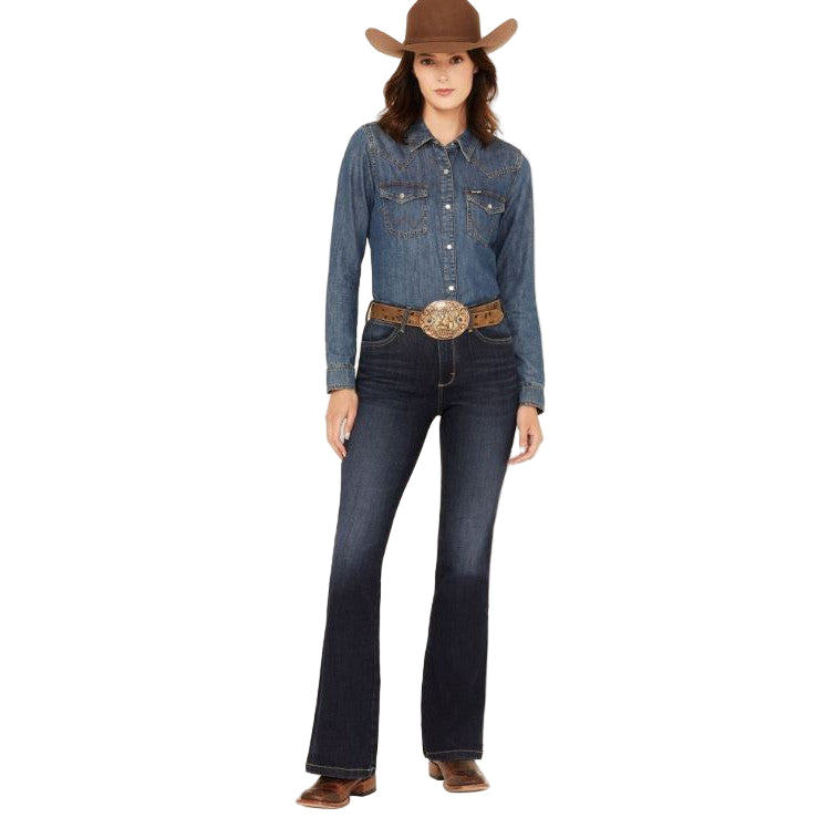 Wrangler Women's Bespoke High Rise Flare Jean - Madilyn - Irvine Tack & Western Wear