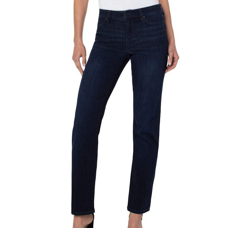 Liverpool Women's Kennedy Midrise Straight Leg Jean- Halifax