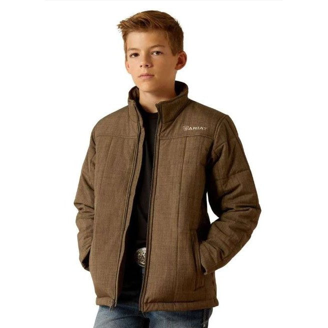 Ariat Boy's Crius Insulated Jacket- Crocodile