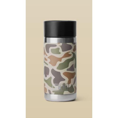 Yeti Rambler 355ml Bottle w/HotShot -Tan Camo
