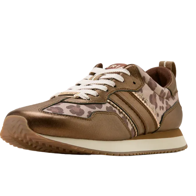 Ariat Womens Bronzed Leopard Running Shoe