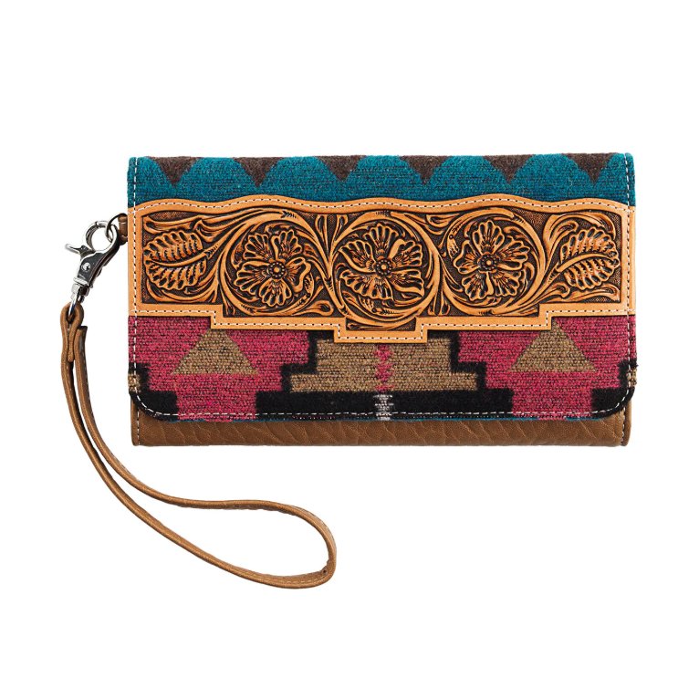 Angel Ranch Women's Raya Style Wallet- Multi - Irvine Tack & Western Wear