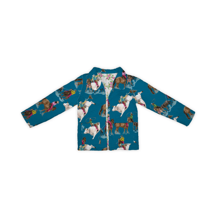Ida Mae Women's Roselynn Peacock Quilted Jacket