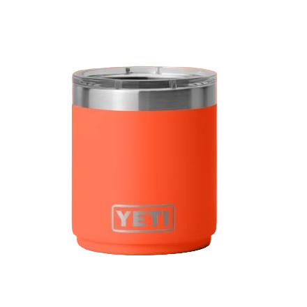 YETI Rambler 295 mL Stackable Lowball with MagSlider Lid - Papaya