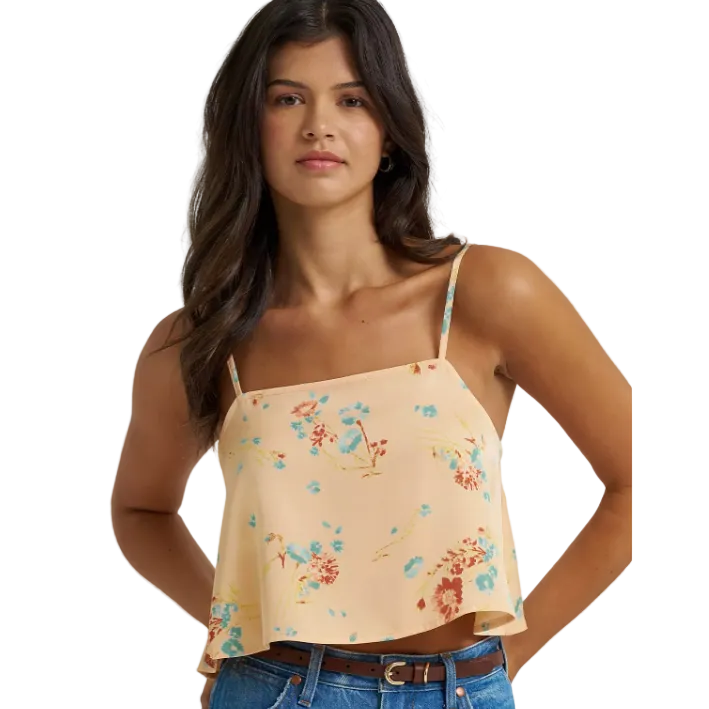 Wrangler Women's Retro Vintage Tank - Orange