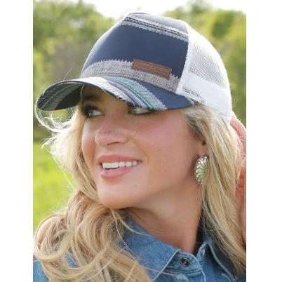 Cinch Women's Trucker Cap-Navy