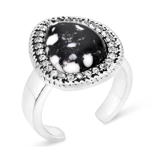 Montana Silversmiths Dark and Stormy Ring