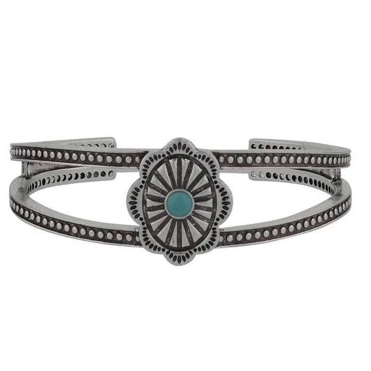 Montana Solo Statement Concho Cuff Bracelet