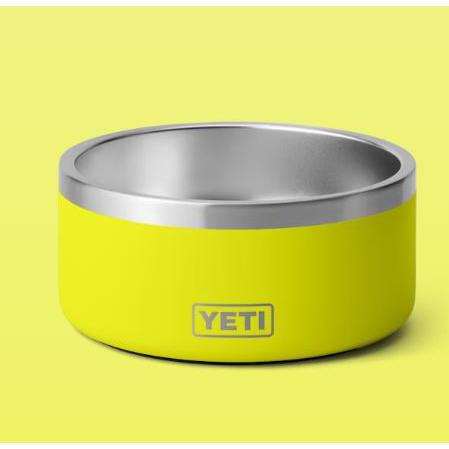Yeti Boomer 4 Dog Bowl - Firefly Yellow