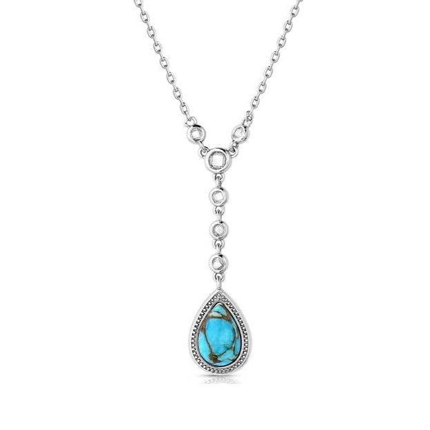 Montana Delicate Cascade Turquoise Necklace