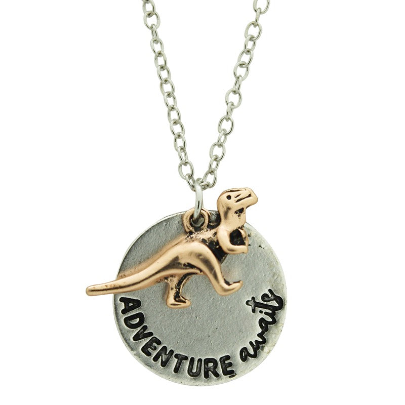 KC  Adventure Dinosaur Necklace