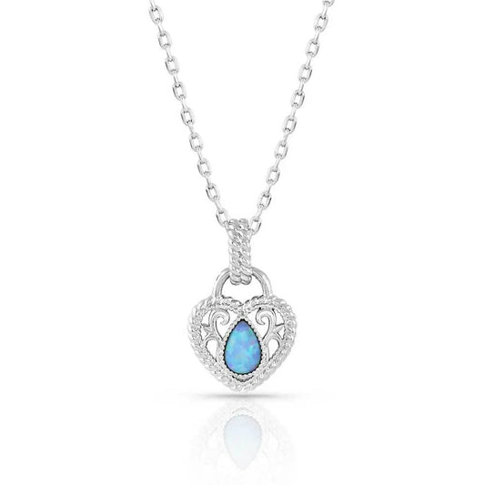 Montana Silversmith Gleeful Heart Silver Necklace