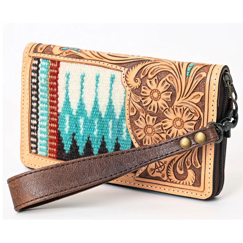 American Darling Genuine Western Leather Wallet/Organizer-D