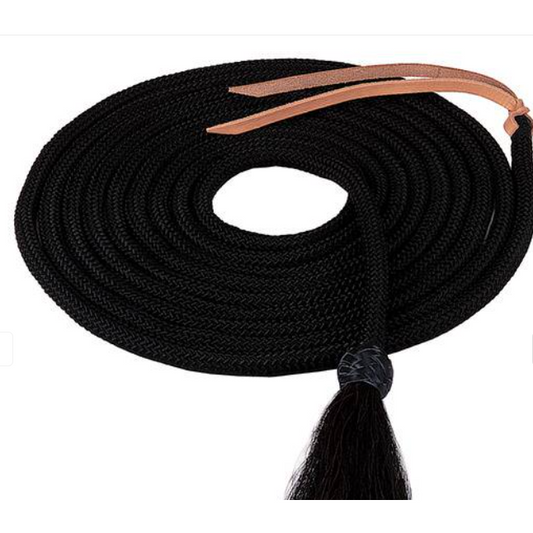 Weaver Nylon Mecate with Horsehair Tassel- 1/2 x 23