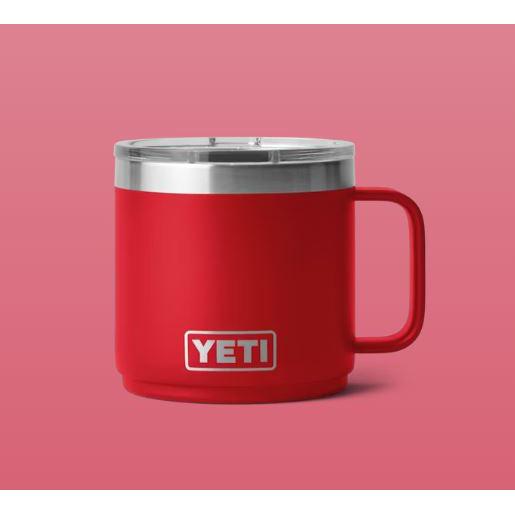 Yeti Rambler 414ml Mug 2.0 w/Mag Slider Lid - Rescue Red