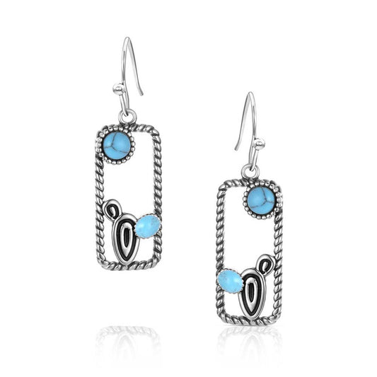 Montana Silversmith Desert Mirage Turquoise Earrings