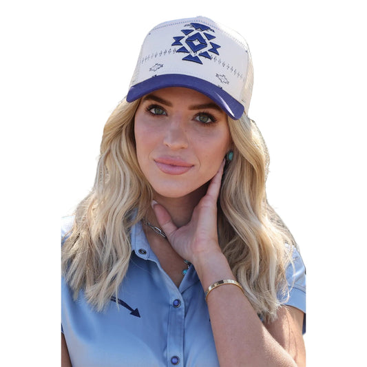 Ariat Women's Curved Bill Cap - Cream