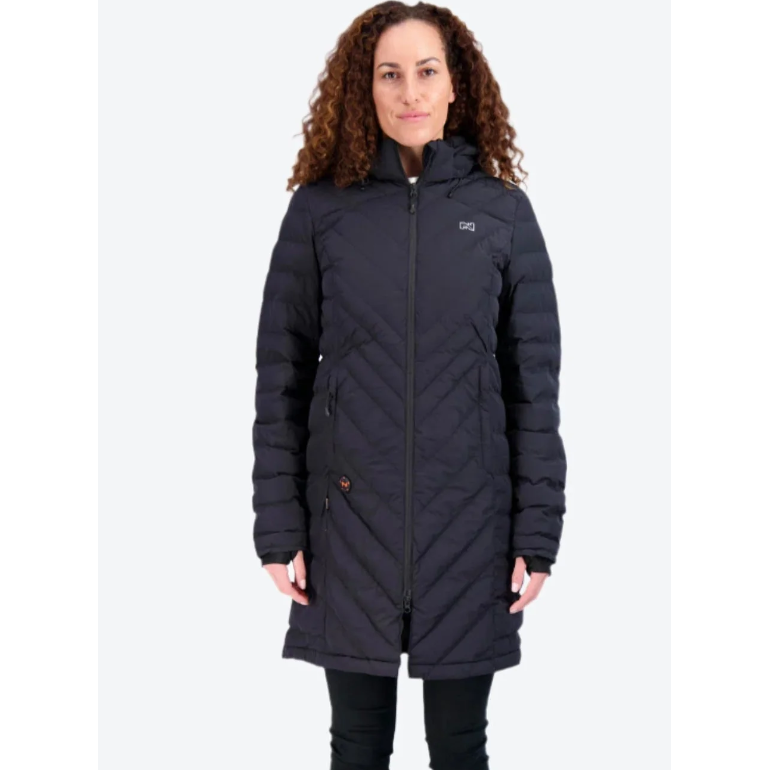 Fieldsheer Women's Meridian Mid Length Jacket- Black
