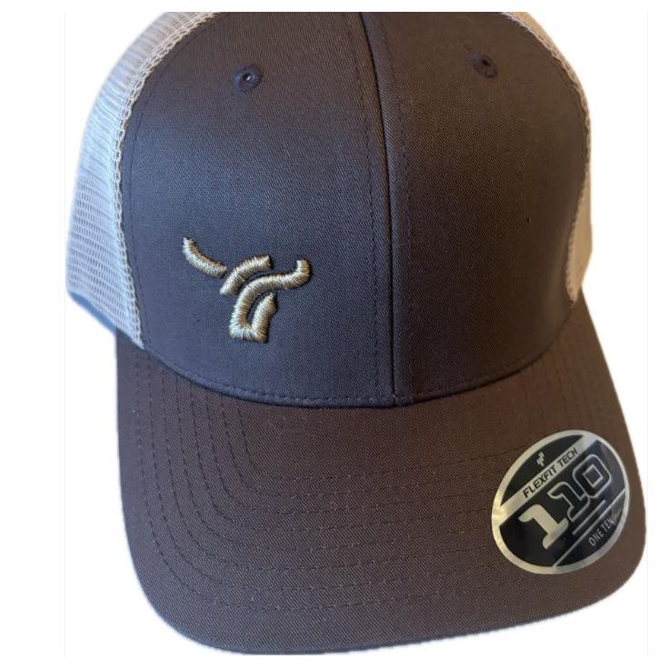 B8 Ranch Apparel 110 Flexfit with Small  Logo -Coyote Brown/Khaki