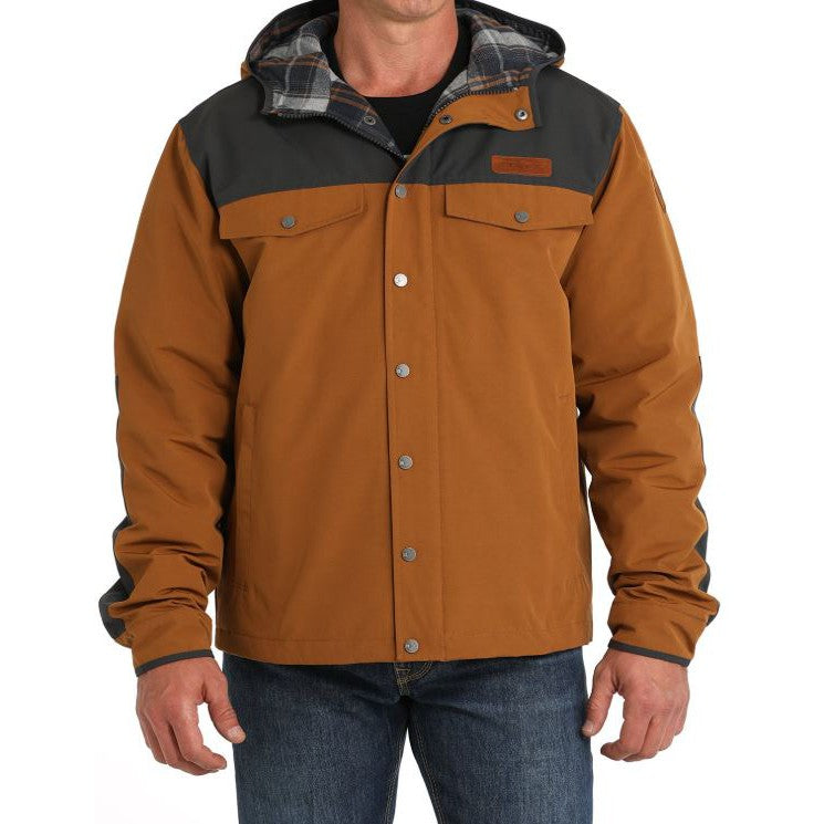 Cinch Men's Long Sleeve Canvas Barn Coat - Brown