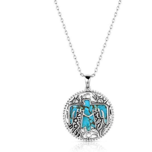 Montana Silversmiths Strength of the Thunderbird Necklace