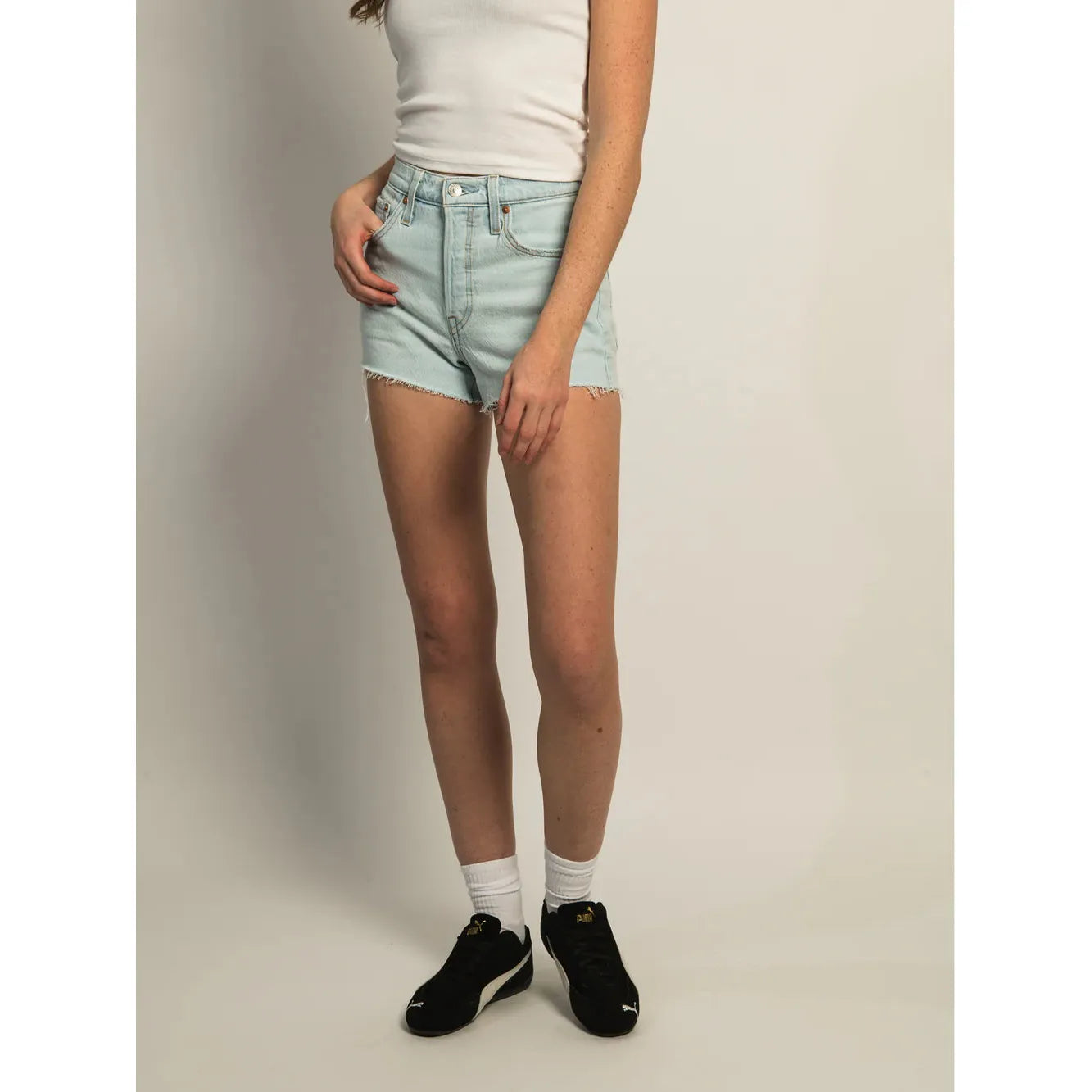 Levi Women's 501 Original Shorts- Blank Spot
