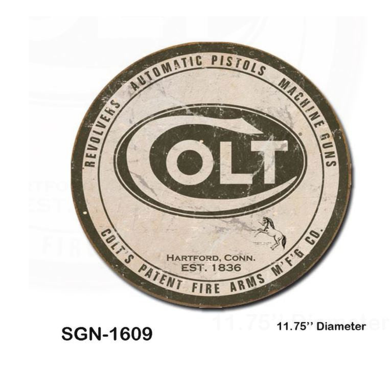 Colt  Licensed Tin Sign - Irvine Tack & Western Wear