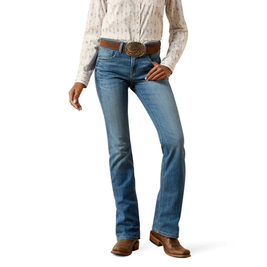 Ariat Women's High Rise Boot Cut Jean - Belfair