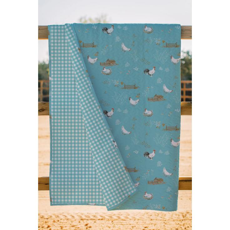 Ida Mae Farmstead Turquoise Quilt