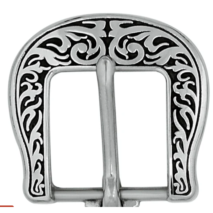 Weaver Leather 04005 Horse Shoe Brand 5/8"  Floral Buckle