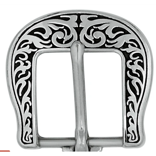 Weaver Leather 04005 Horse Shoe Brand 3/4"  Floral Buckle