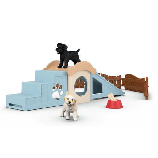 Schleich Adventure Fun for All Little Puppies Play Set