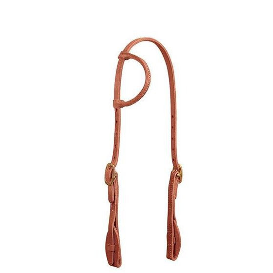 Weaver Leather Quick Change Headstall with Leather Tab Ends- Horse Size