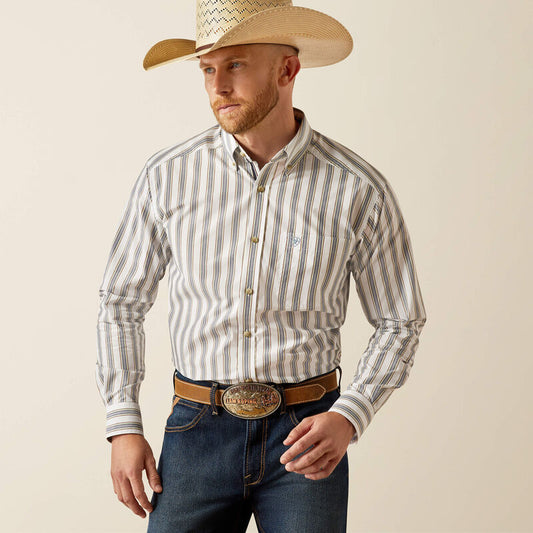 Ariat Men's Pro Series Cohen Classic Fit Shirt- White