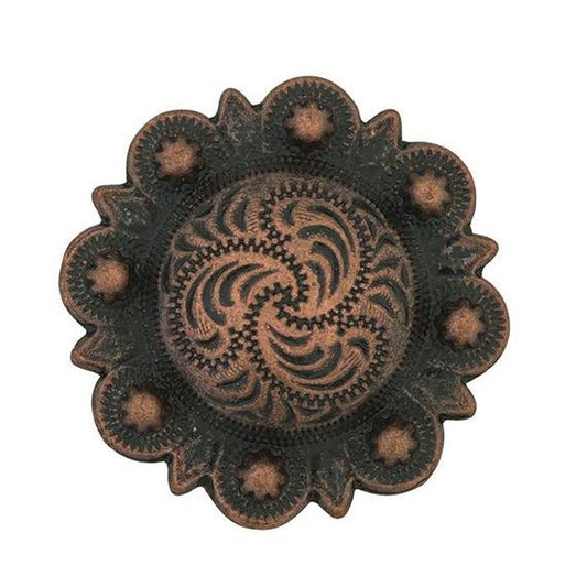 Antique Copper Berry Concho